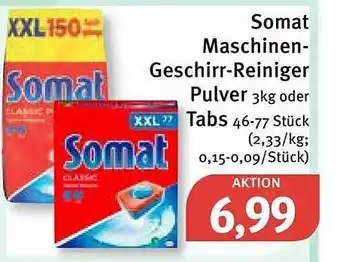 Feneberg Somat maschinen-geschirr-reiniger pulver oder tabs Angebot