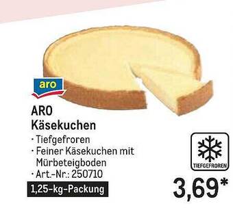 METRO Aro käsekuchen Angebot