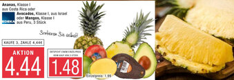 Marktkauf Ananas oder Avocado oder Mangos Angebot