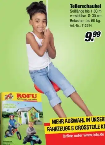 Rofu Kinderland Tellerschaukel Angebot