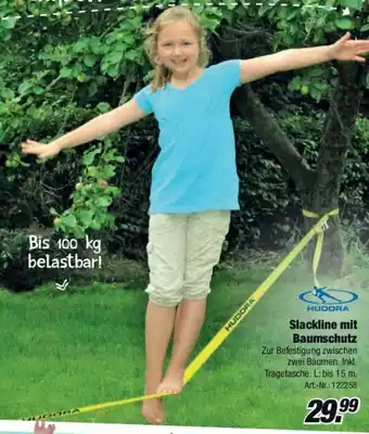 Rofu Kinderland Hudora Slackline mit Baumschutz Angebot