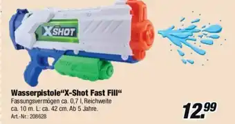 Rofu Kinderland Wasserpistole "X-Shot Fast Fill" Angebot