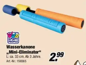 Rofu Kinderland Happy People Wasserkanone ,,Mini Eliminator" Angebot