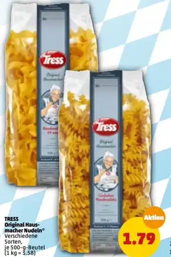 PENNY Tress Original Hausmacher Nudeln 500 g Beutel Angebot