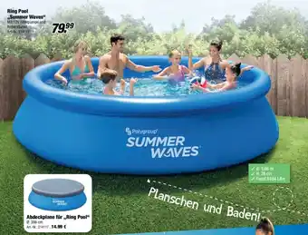 Rofu Kinderland Ring Pool ,,Summer Waves" Angebot