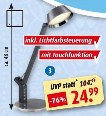 ROLLER Led-schreibtischleuchte Angebot