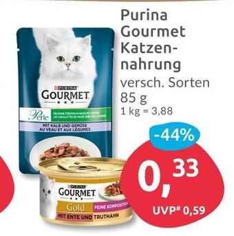 Budni Purina gourmet katzennahrung Angebot