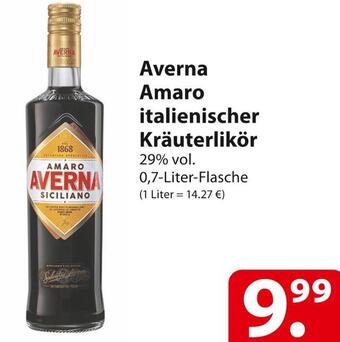 Famila Nord Ost Averna amaro italienischer kräuterlikör Angebot