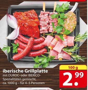 Famila Nord Ost Iberische grillplatte Angebot