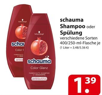 Famila Nord Ost Schauma shampoo oder spülung Angebot