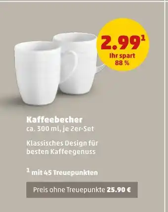 PENNY Kahla kaffeebecher Angebot