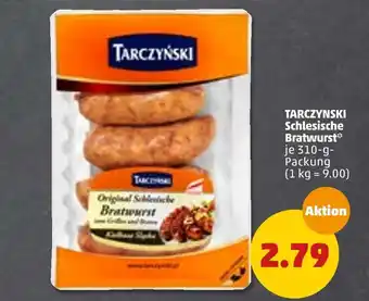 PENNY Tarczynski schlesische bratwurst Angebot