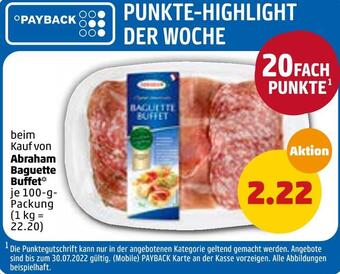 PENNY Abraham baguette buffet Angebot