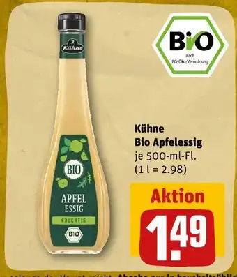 REWE Kühne bio apfelessig Angebot