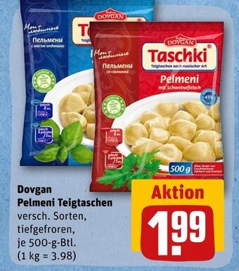 REWE Dovgan pelmeni teigtaschen Angebot