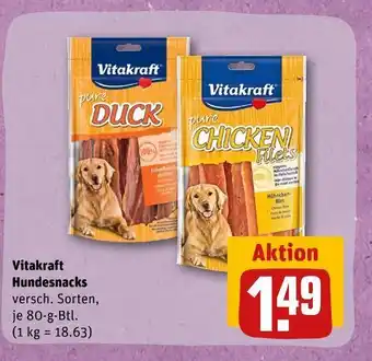 REWE Vitakraft hundesnacks Angebot