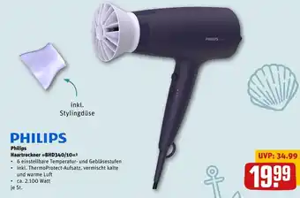 REWE Philips haartrockner bhd340/10 Angebot