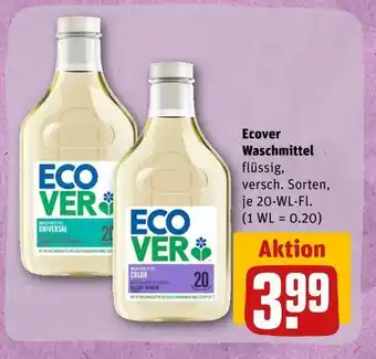 REWE Ecover waschmittel Angebot