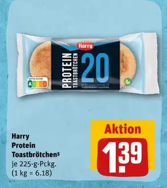 REWE Harry protein toastbrötchen Angebot