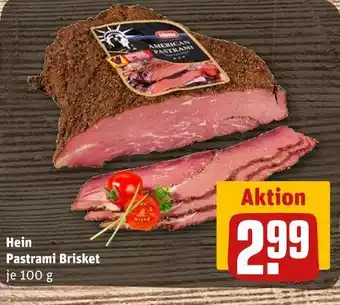 REWE Hein pastrami brisket Angebot