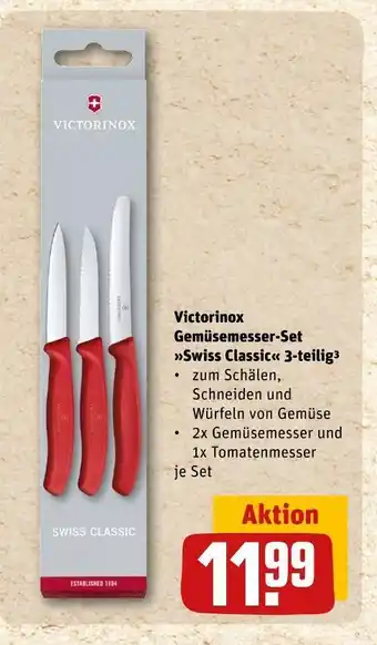 REWE Victorinox gemüsemesser-set swiss classic Angebot