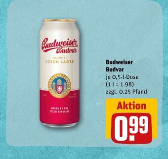 REWE Budweiser budvar Angebot