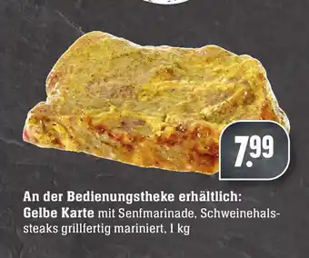 Edeka Gelbe Karte mit Senfmarinade 1kg Angebot