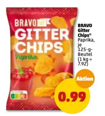 PENNY Bravo Gitter Chips 125 g Beutel Angebot