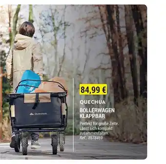 Decathlon Quechua bollerwagen klappbar Angebot