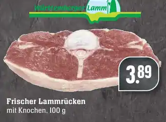 Edeka Frischer Lammrücken 100g Angebot