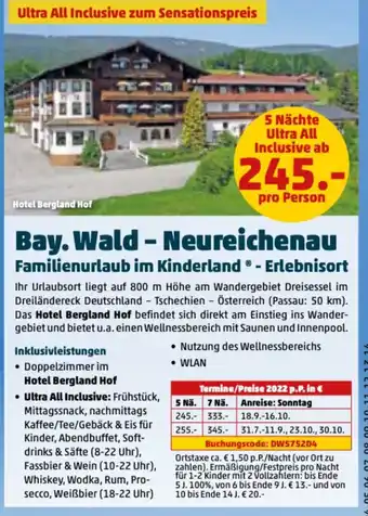 PENNY Bay. Wald Neureichenau Angebot