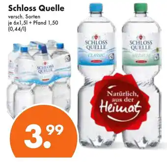 Trink und Spare Schloss Quelle 6*1.5L Angebot