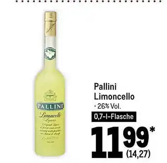 METRO Pallini limoncello Angebot