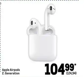 METRO Apple airpods 2.generation Angebot