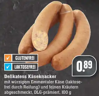 Edeka Delikatess Käüseknacker 100g Angebot