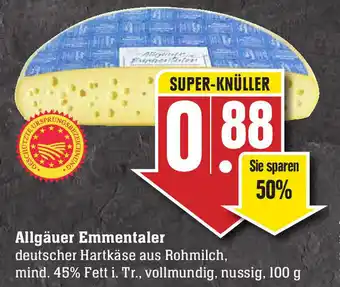 Edeka Allgäuer Emmentaler 100g Angebot