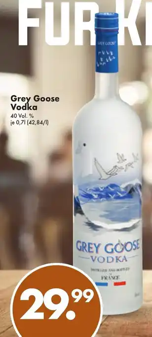 Trink und Spare Grey Goose Vodka 700ml Angebot