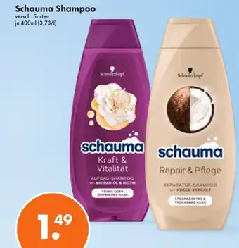 Trink und Spare Schauma Shampoo 400ml Angebot