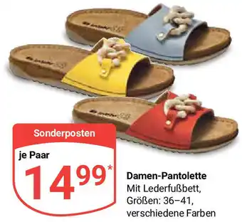 Globus Damen-Pantolette 36-41 Angebot