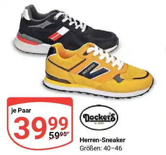 Globus Docker's Herren-Sneaker 40-46 Angebot