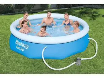 Saturn Bestway fast set™ pool-set, rund, 305x76cm swimmingpool mehrfarbig Angebot