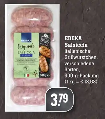 Edeka Neukauf Edeka Salsiccia 300 g Packung Angebot