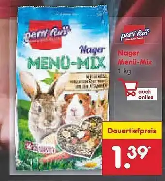 Netto Marken-Discount Nager menü-mix petti fun Angebot