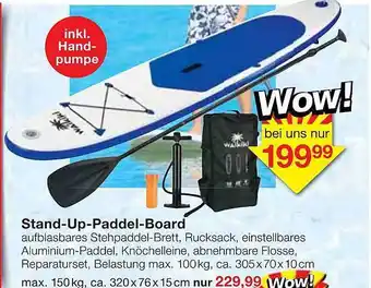 Jawoll Stand-up-paddel-board Angebot