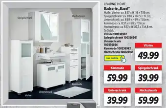 Lidl Livarno Home Badserie ,,Basel" Angebot