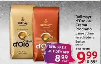 Selgros Dallmayr d'oro oder crema prodomo Angebot