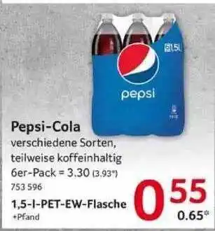 Selgros Pepsi-cola Angebot