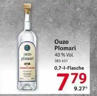 Selgros Ouzo plomari Angebot