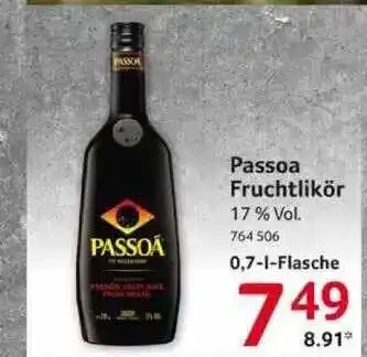 Selgros Passoa fruchtlikör Angebot