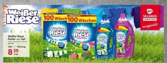 Selgros Weißer riese pulver oder gel Angebot